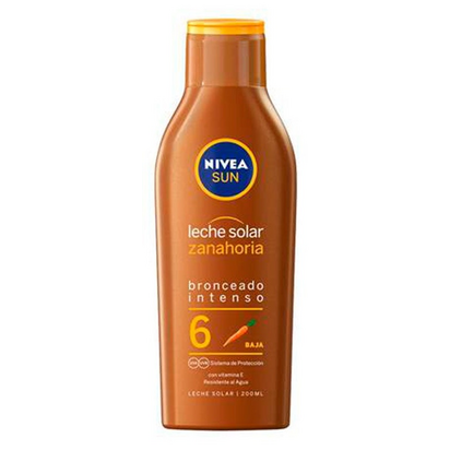 Nivea Nivea Sun Leite Solar Cenoura SPF6 Sun 200ml